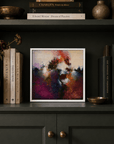 Sunrise Ruby | Framed Canvas Print