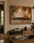 Where Heaven Meets Earth | Framed Canvas Print