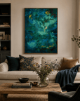 Kymopoleia | Framed Canvas Print