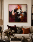 Sunrise Ruby | Framed Canvas Print