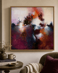 Sunrise Ruby | Framed Canvas Print