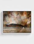 Where Heaven Meets Earth | Framed Canvas Print