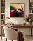 The Mother original artwork in an oak float frame — office | Nicola Bird