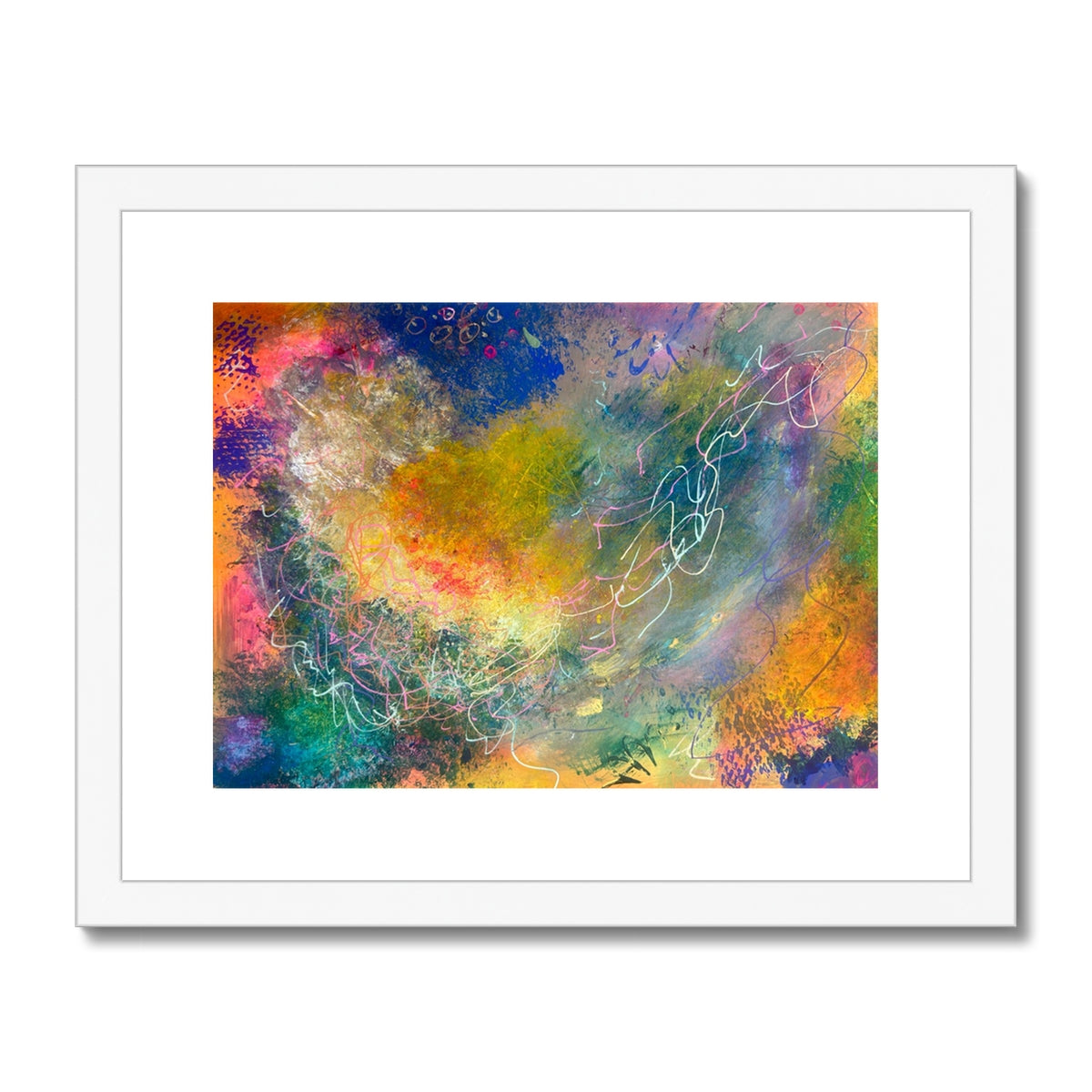 Unbridled Enthusiasm Framed & Mounted Print