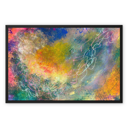 Unbridled Enthusiasm Framed Canvas