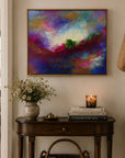 Moody Bitch | Framed Canvas Print