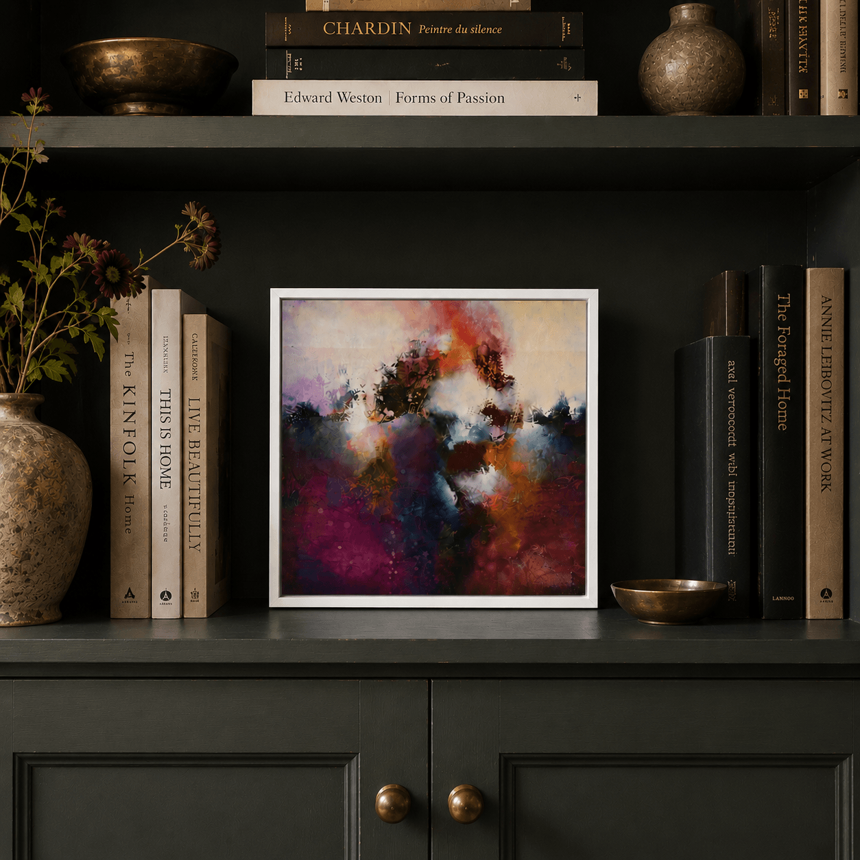 Sunrise Ruby | Framed Canvas Print