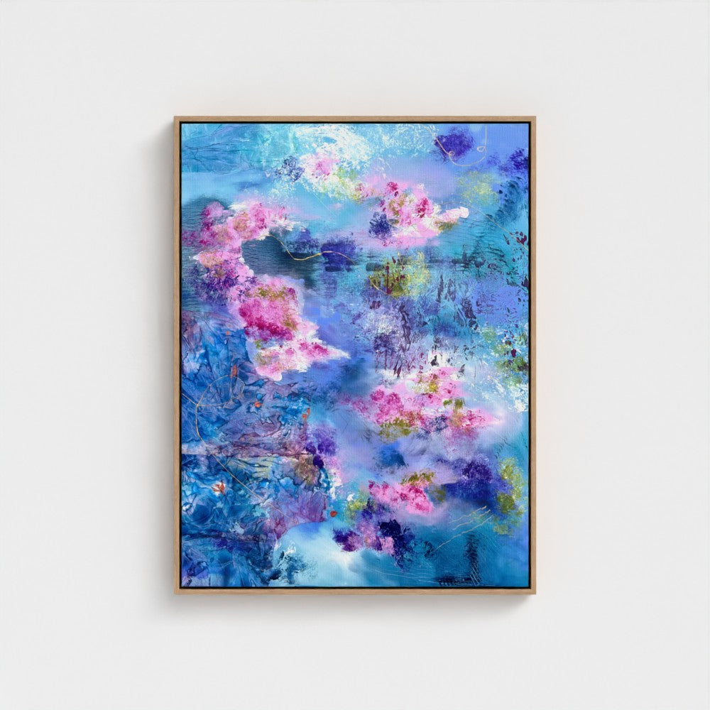 Exuberance | Framed Canvas Print