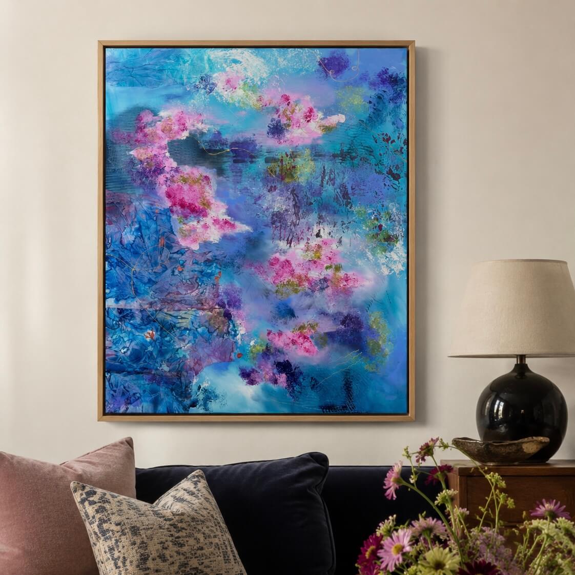 Exuberance | Framed Canvas Print