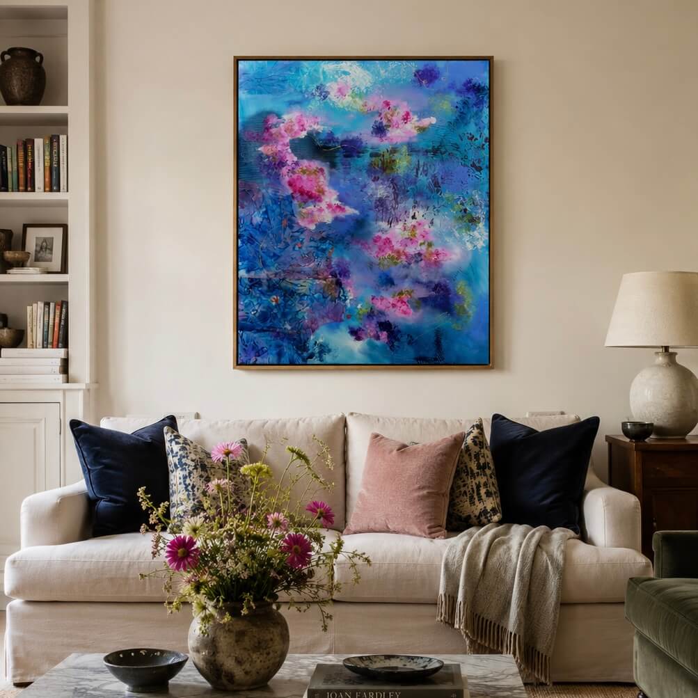 Exuberance | Framed Canvas Print