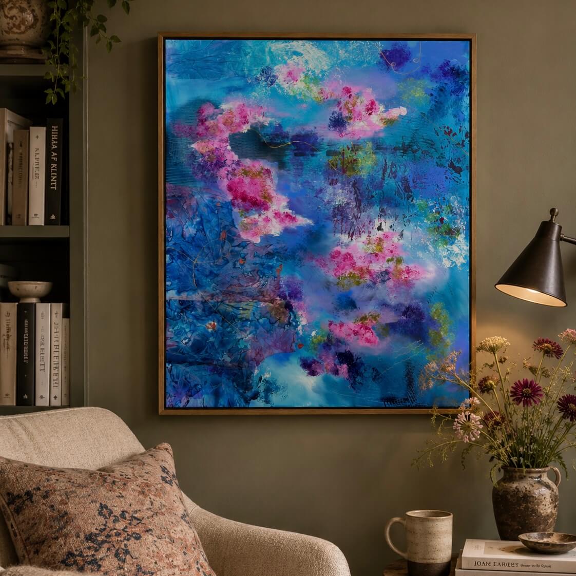 Exuberance | Framed Canvas Print
