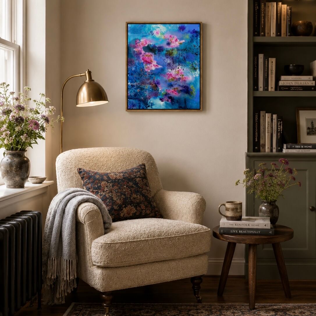 Exuberance | Framed Canvas Print
