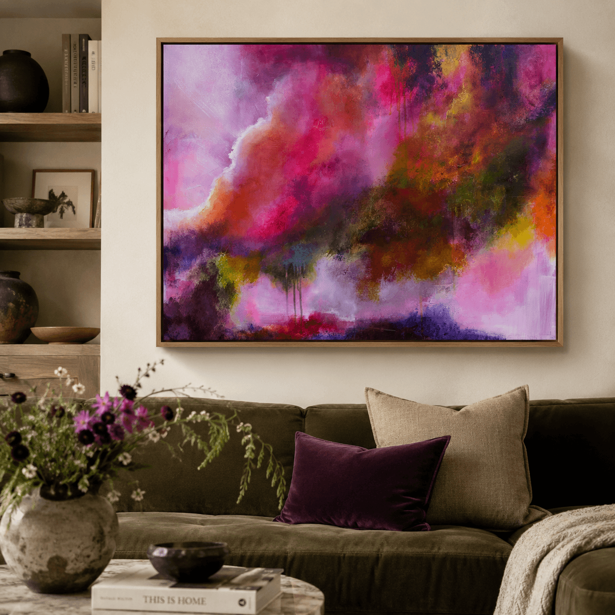 The Gift | Framed Canvas Print