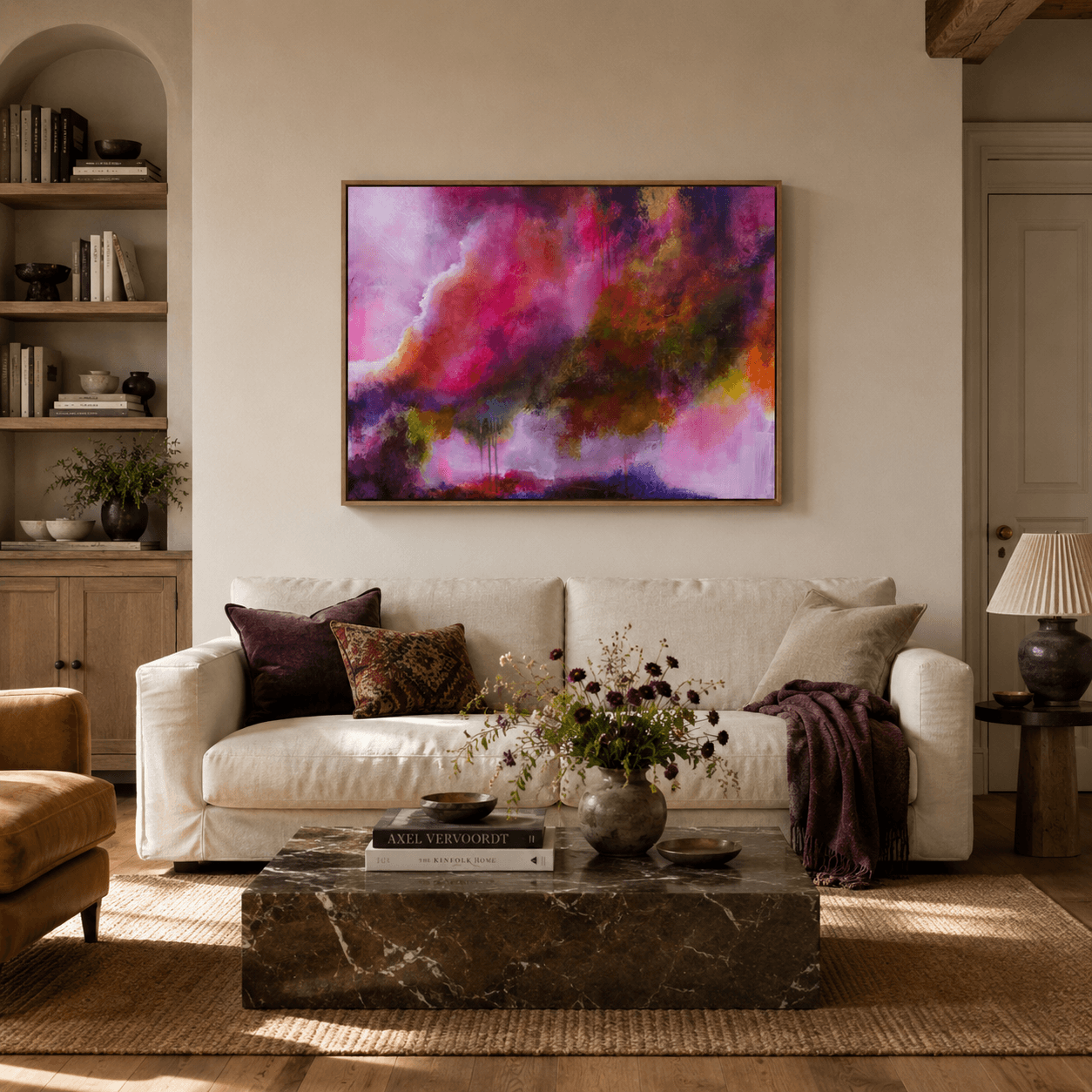 The Gift | Framed Canvas Print