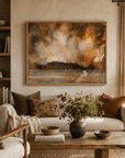 Where Heaven Meets Earth | Framed Canvas Print