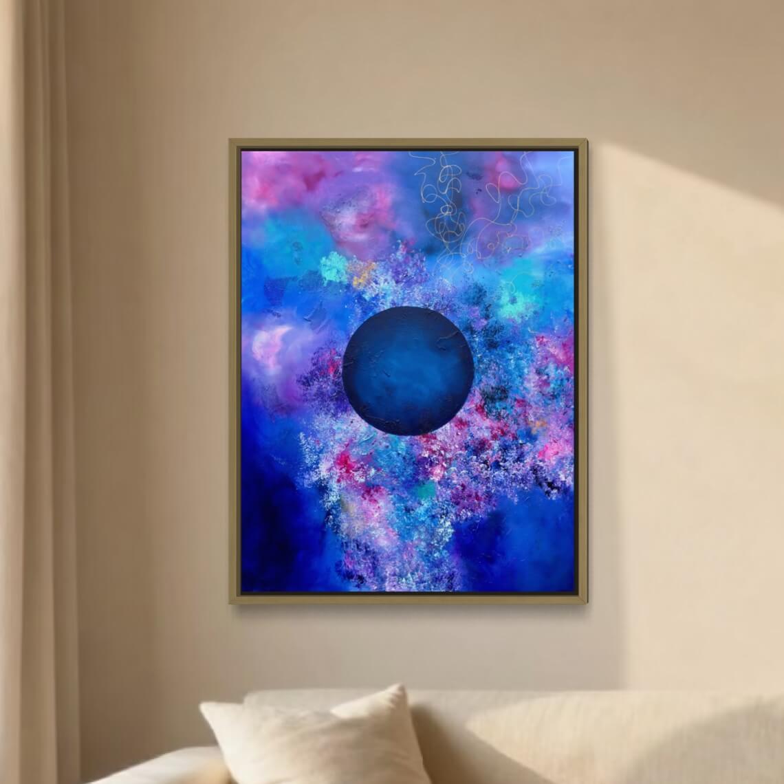 Bold | Framed Canvas Print