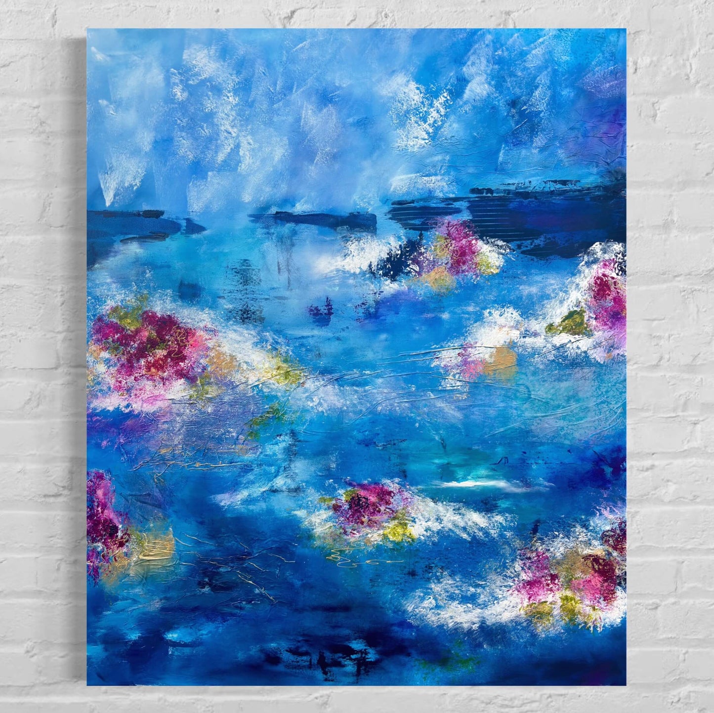 ISLANDS (where the dragons hide) | 30" x 36"