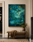 Kymopoleia | Framed Canvas Print