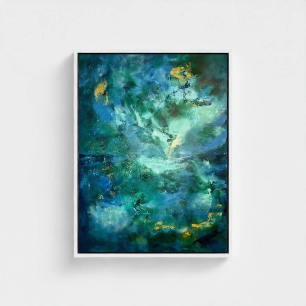 Kymopoleia | Framed Canvas Print