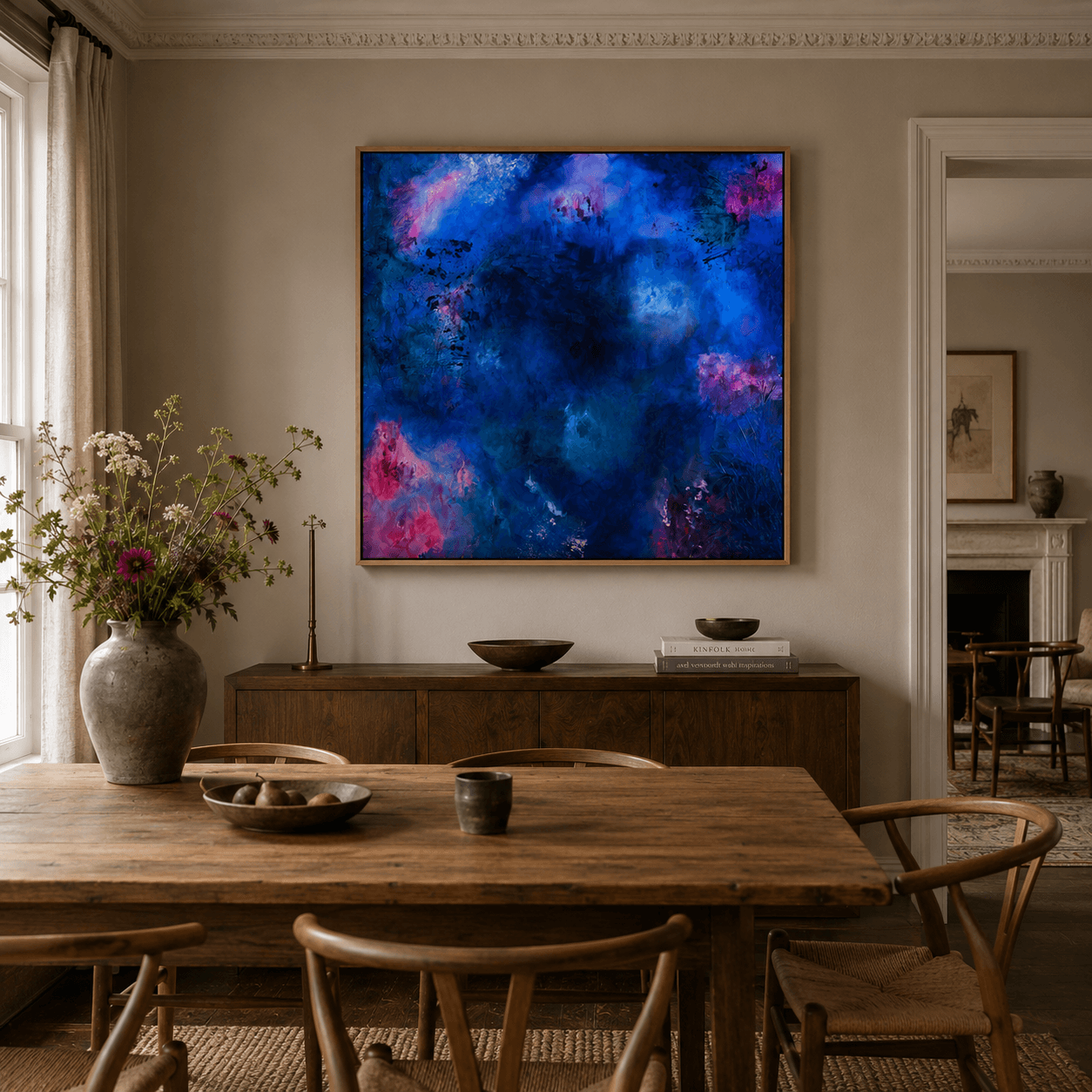 Nyx | Framed Canvas Print