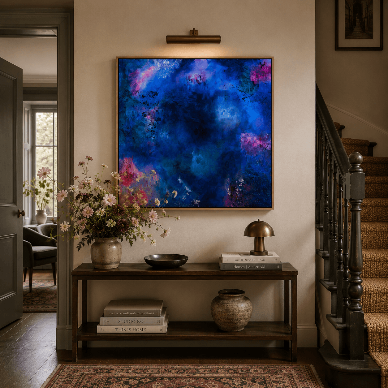 Nyx | Framed Canvas Print