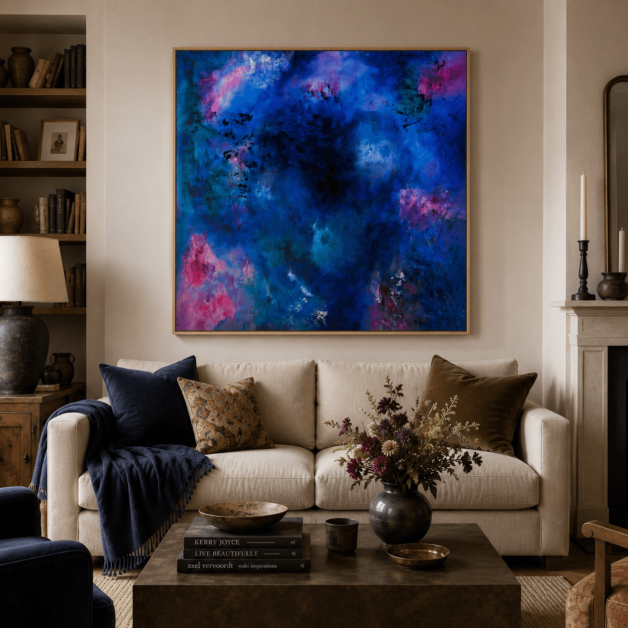 Nyx | Framed Canvas Print