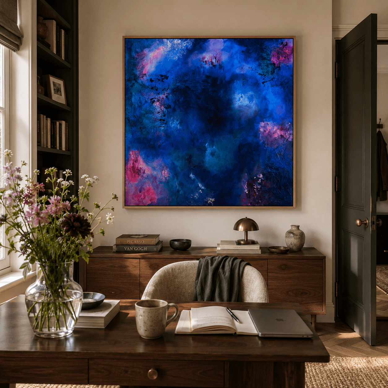 Nyx | Framed Canvas Print
