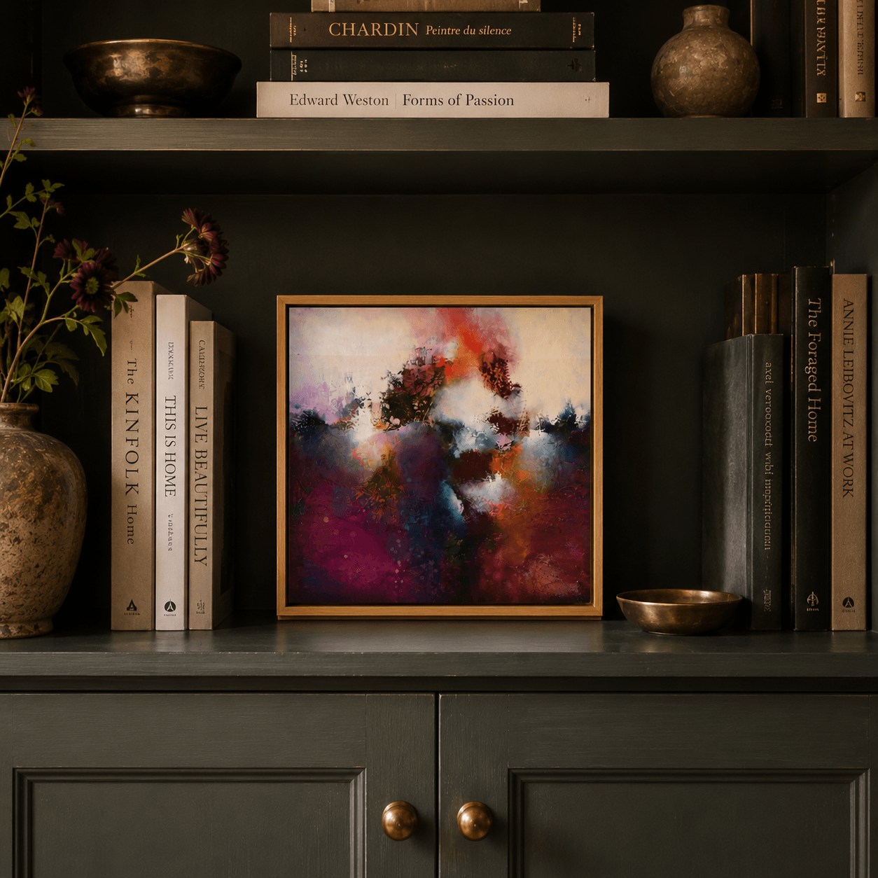 Sunrise Ruby | Framed Canvas Print