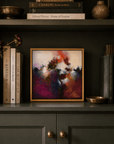 Sunrise Ruby | Framed Canvas Print