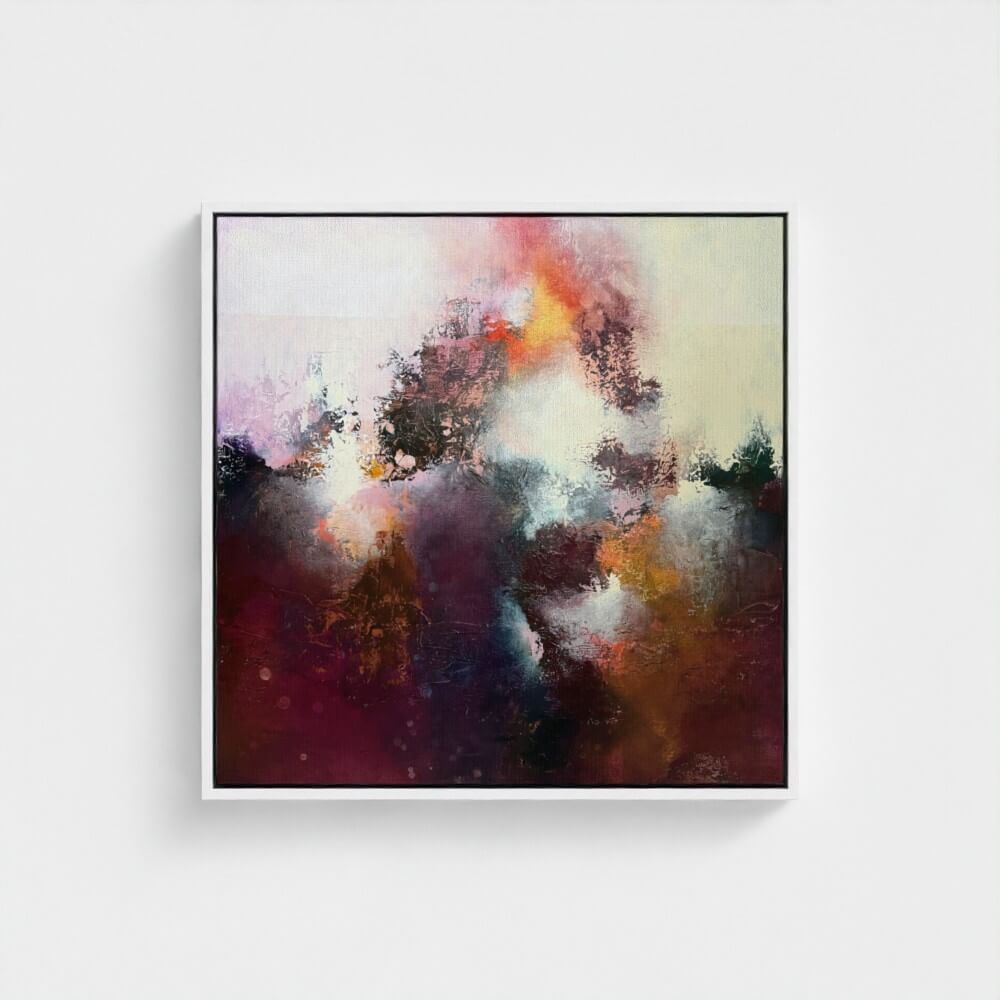 Sunrise Ruby | Framed Canvas Print