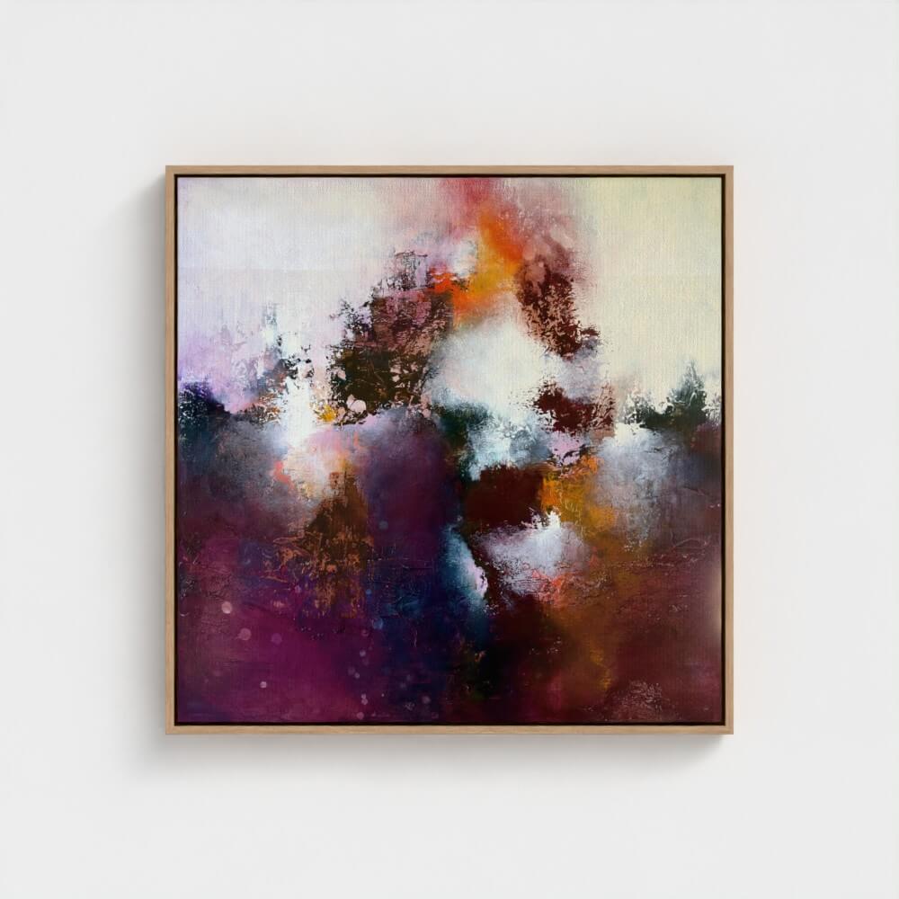 Sunrise Ruby | Framed Canvas Print