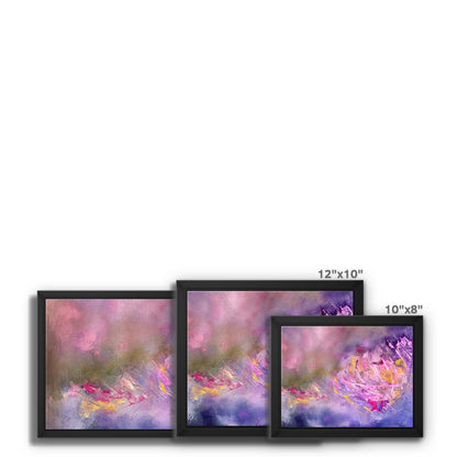 The Messiness of Love Framed Canvas