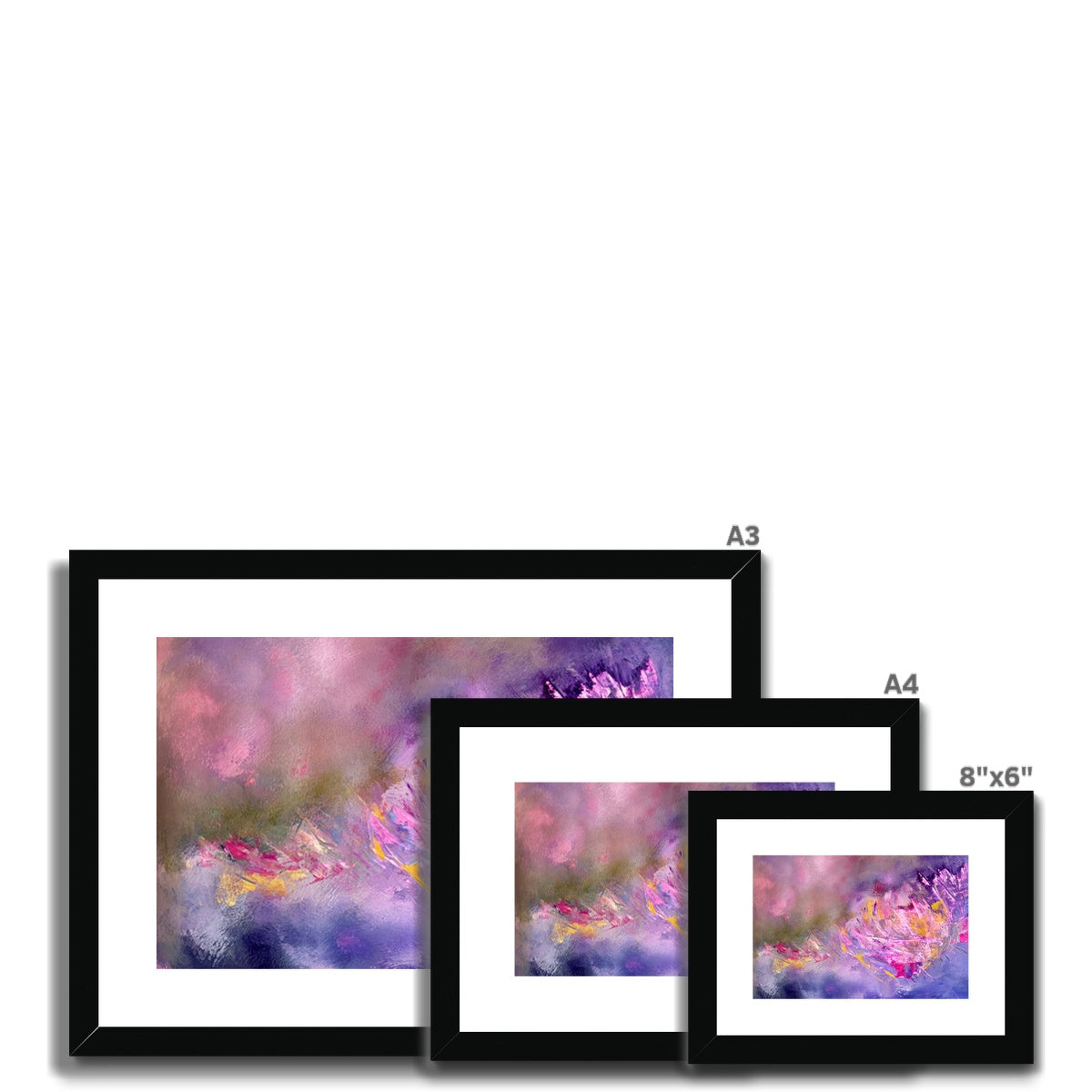 The Messiness of Love Framed & Mounted Print