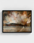 Where Heaven Meets Earth | Framed Canvas Print