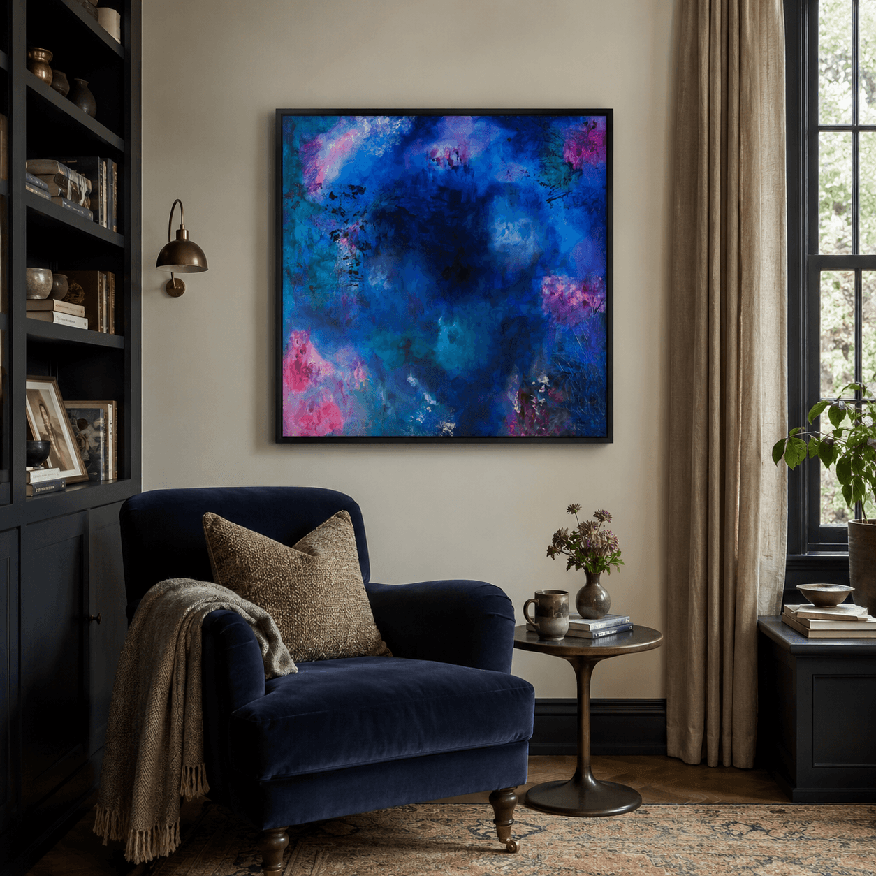 Nyx | Framed Canvas Print