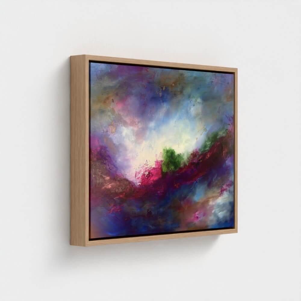 Moody Bitch | Framed Canvas Print