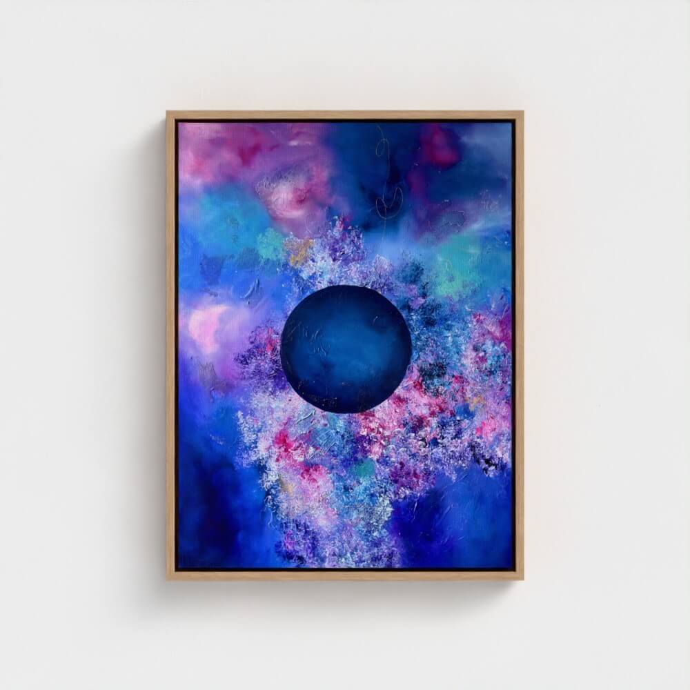 Bold | Framed Canvas Print