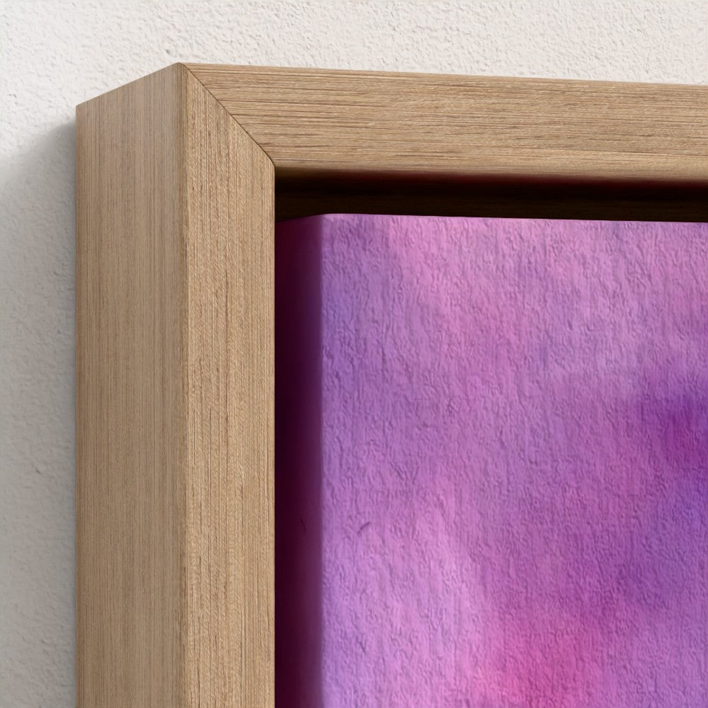 Bold | Framed Canvas Print