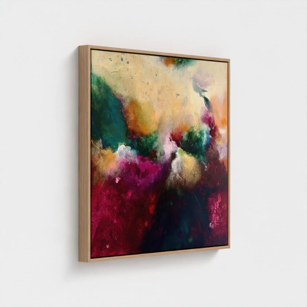 The Mother | Framed Canvas Print