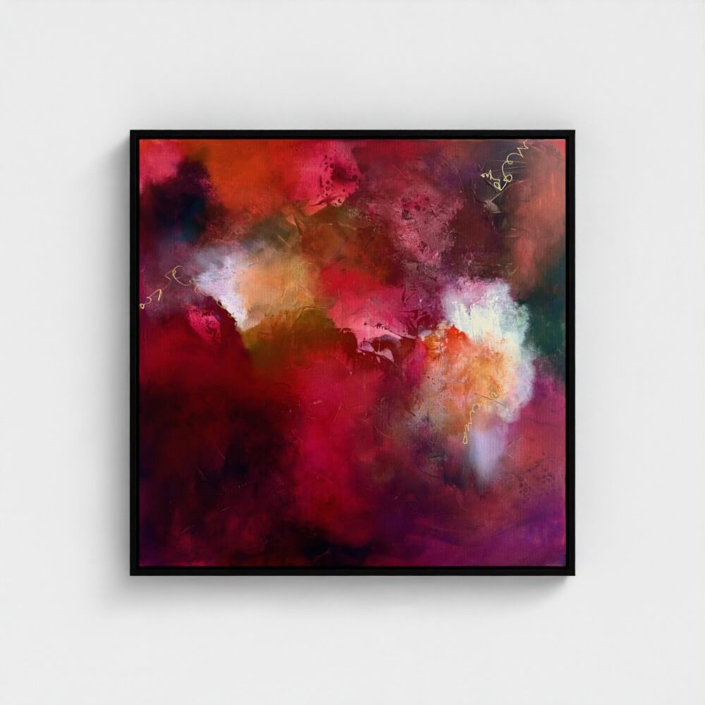 The Lover | Framed Canvas Print