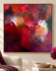 The Lover original artwork in an oak float frame — cropped hero | Nicola Bird